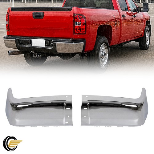 Rear bumper end caps set - bumper,